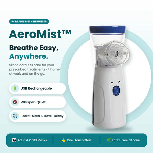 AeroMist™ Portable Mesh Nebulizer