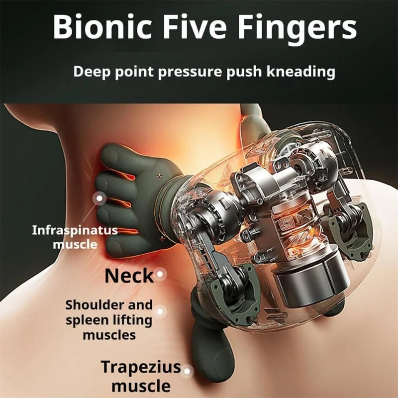 RelaxaPro™ –  Hands-Free Neck, Shoulder & Leg Massager